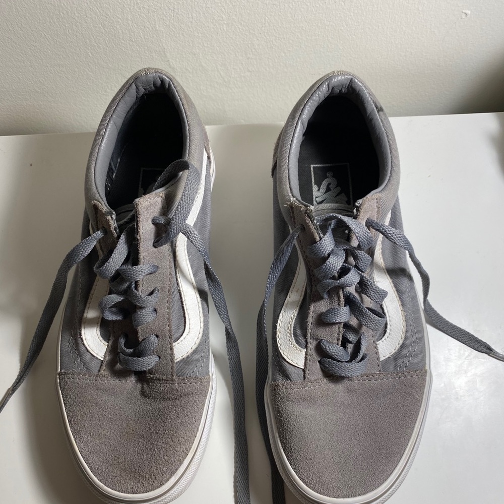 Grey Old Skool Vans